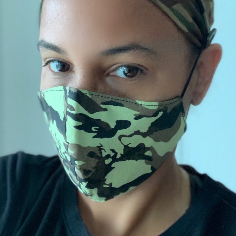 CAMO FACE MASK